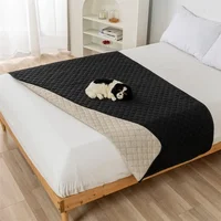 Waterproof Bedspread on The Bed King Size Bed Cover Quilted Non-Slip Mattress Pad Washable Mattress Protector Pet Dog Urine Pad 6
