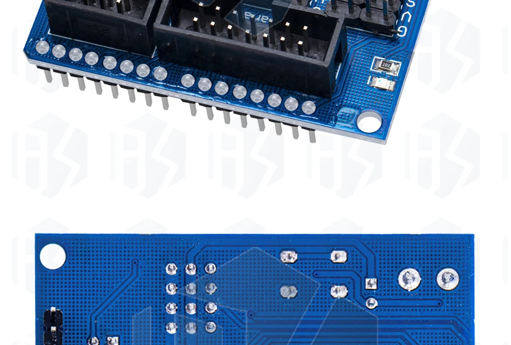 1PCS V5 Sensor Shield Erweiterungsplatine für Arduino UNO R3 V5.0 Elektronisches Modul Sensor Shield V5 Erweiterungsplatine – Detail 10