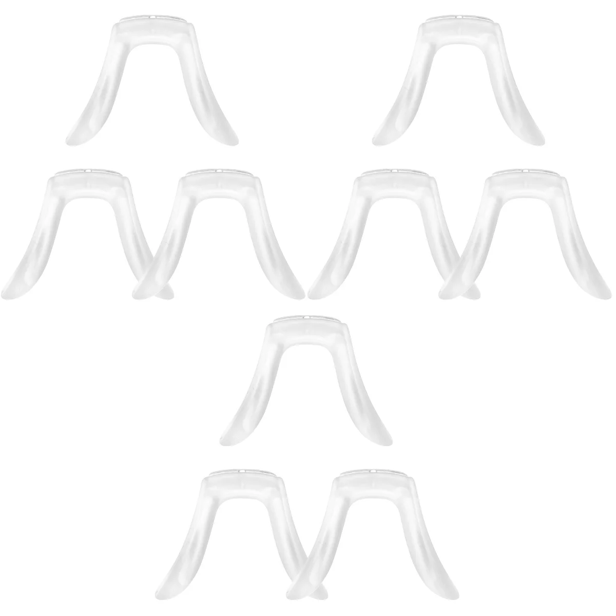 

9 Pcs Glasses Nose Pads Support Portable Kit Suite Silica Small Replaceable Student