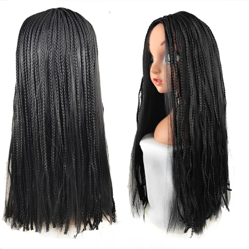 Chemical Fiber Material 22cm Braided Long Wig Wish Asha Cosplay Costume Braids Cute Wig Halloween Party Props anime cosplay wigs