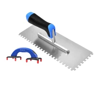 Multifunctional Decoration Stainless Steel California Square Notched Trowel For Large Format Tiles 2