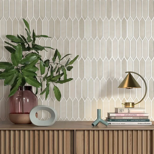 10 Pcs 3D Wall Panels, Peel and Stick Backsplash Tiles, Long Hexagon 3D Decorative Tiles for Interior Decor 30 X 30cm 2
