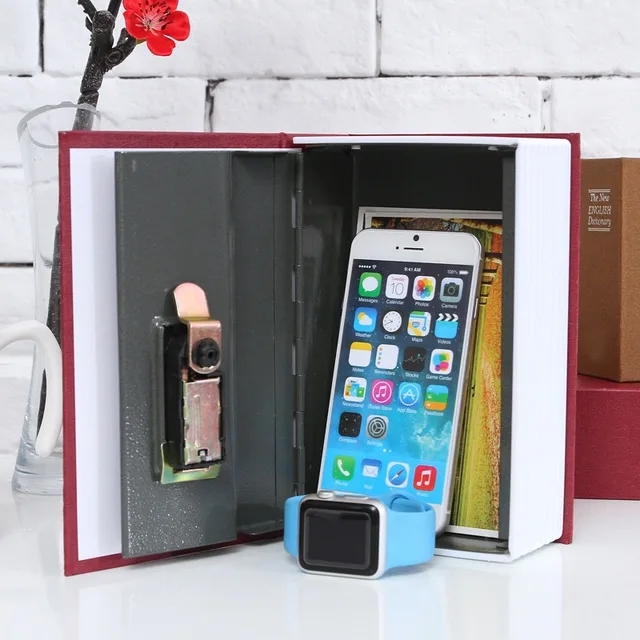 Dictionary Mini Book Safe Security Key Locker Money Hidden Secret Safe Key Safe Box Cash Money Coin Storage Jewellery Lock Box 3