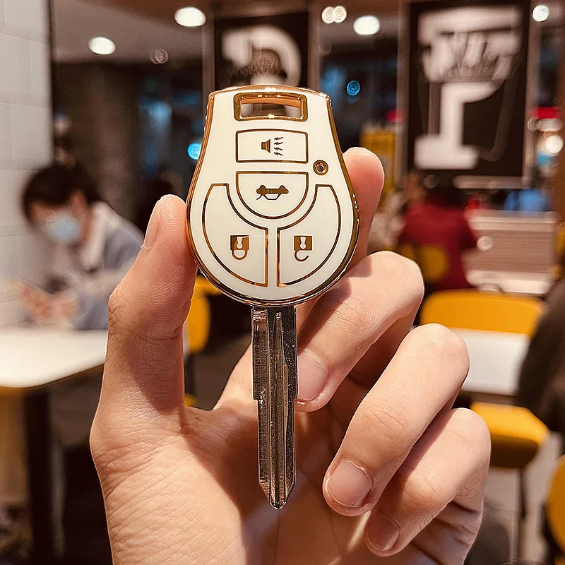 TPU 자동차 키 커버 스킨, 닛산 2018 2019 2020 센트라 써니 쥬크 큐브 NV200 2013 2014, 원격 포브 쉘 케이스, 자동차 액세서리