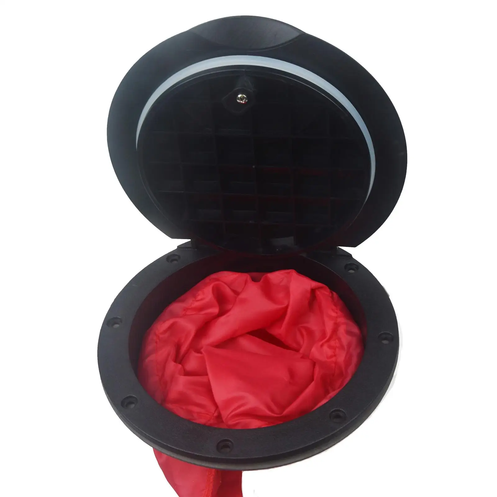 Coperchio Per Boccaporto Da Ponte Per Kayak – Rotondo, Impermeabile, In Plastica Resistente Agli Urti, Dimensioni 44,5x26 Cm, Facile Da Montare