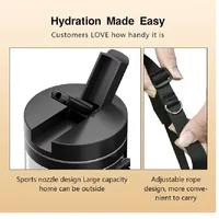 ขวดน้ำไฮโดรเจนสำหรับใช้ในครัวเรือนขนาดใหญ่ 1 ลิตร ความเข้มข้นสูง ใช้กระบวนการอิเล็กโทรไลซิส SPE สามารถแยกคลอรีนและโอโซนที่ตกค้างได้ 5