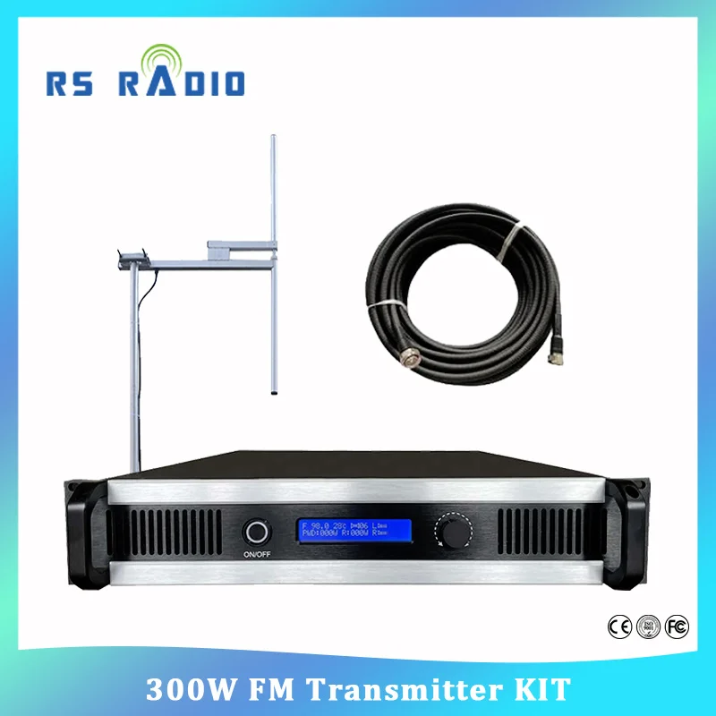 

Professional 300W FM Broadcasting Transmitter 300 watts Kits