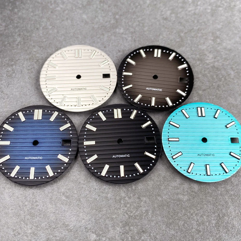 White/Black/Blue/Grey Watch Dial Face fit NH35A NH36