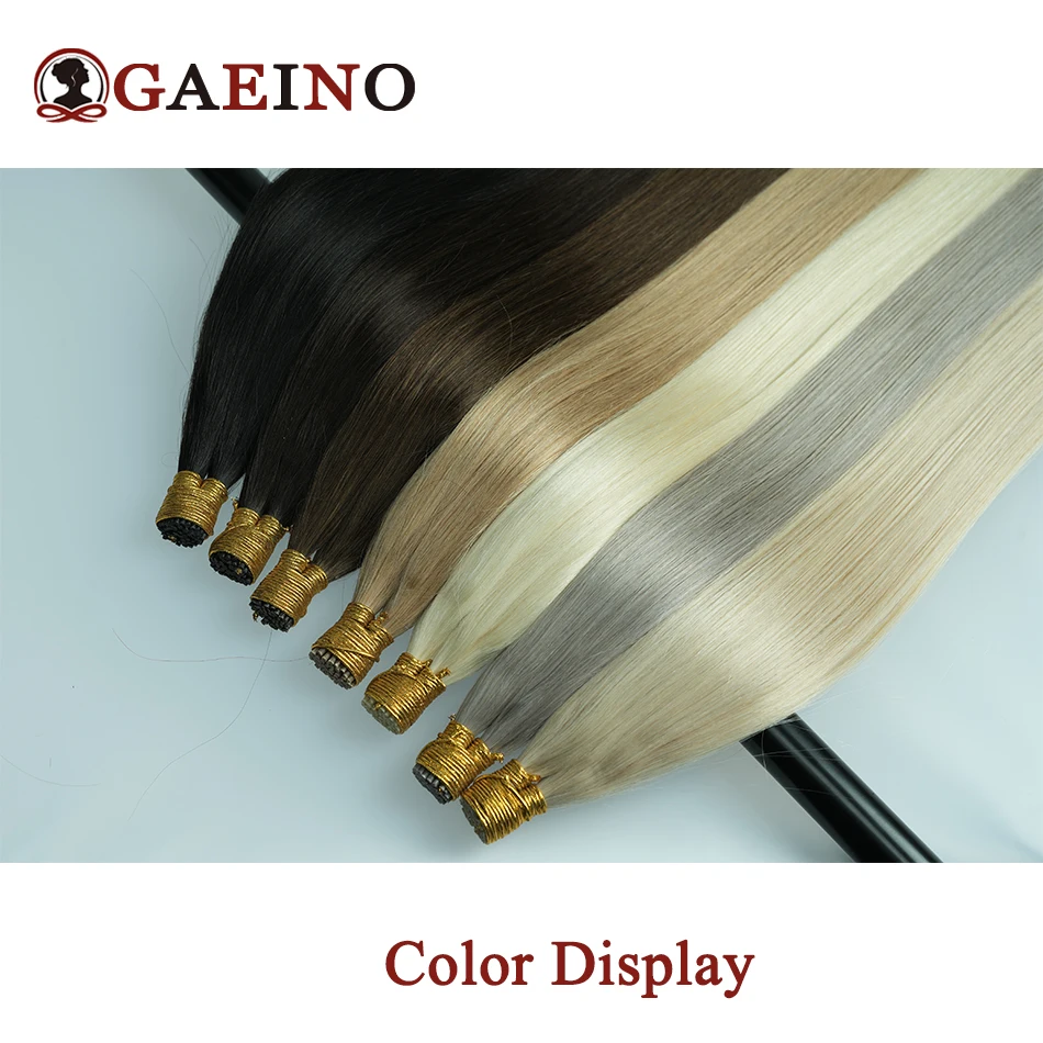 Straight I Tip Hair Extensions Human Hair Keratin Capsule Human Fusion Hair Extension For Women Salon Quality 100Strands/Pack - Image 4