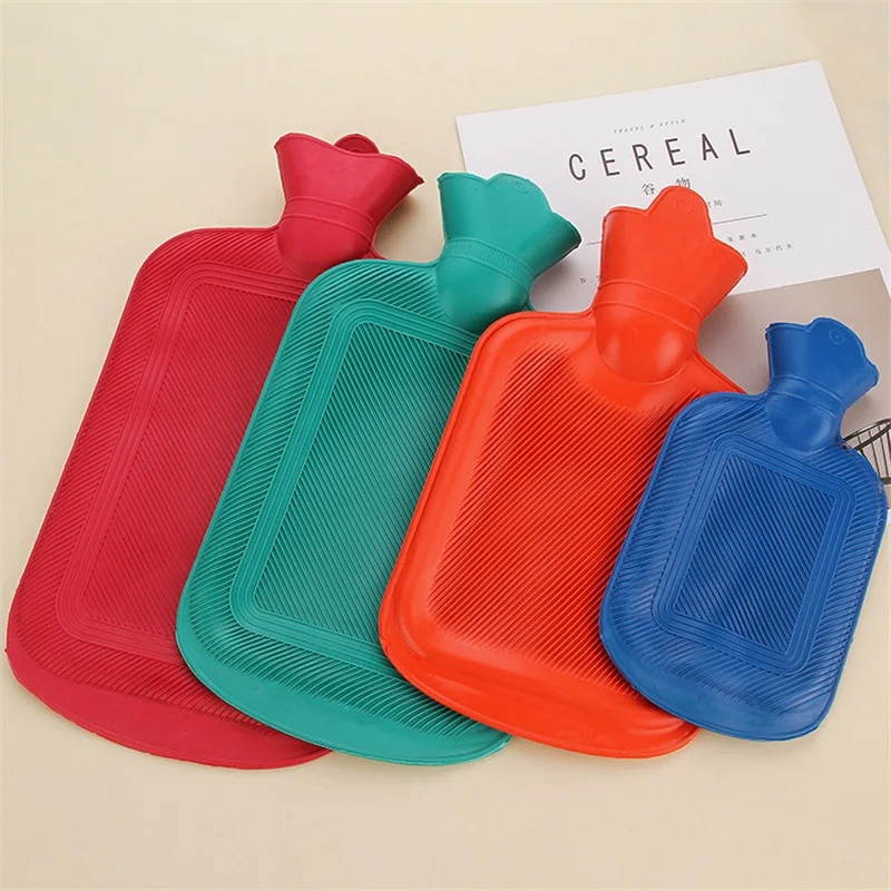 Deluxe Thick Hot Water Bottle - Winter Warmth & Pain Relief