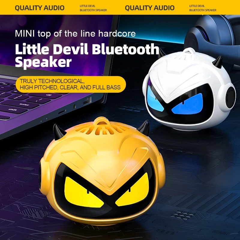 Portable Bluetooth Speaker Wireless  Home Stereo  HIFI Stereo Surround Subwoofer Music Speaker for Kids Adult Gift 2