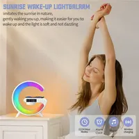 Mini Multifunction Wireless Charger Pad Stand Speaker TF RGB Night Light Fast Charging Station for iPhone Samsung Xiaomi Huawei - Image 5