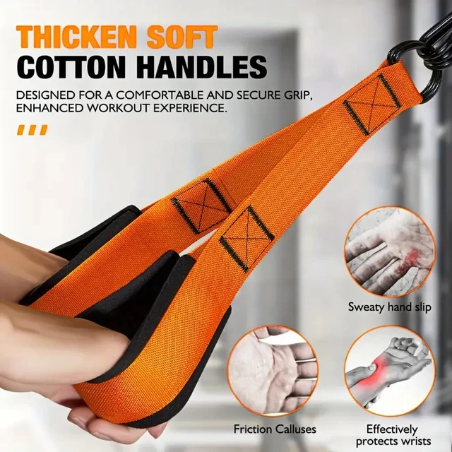 Sports Assistance Belt Fitness Home Equipment Indoor Tension Rope Elastic Rope Auxiliary Belt Puller Elastic Belt 6