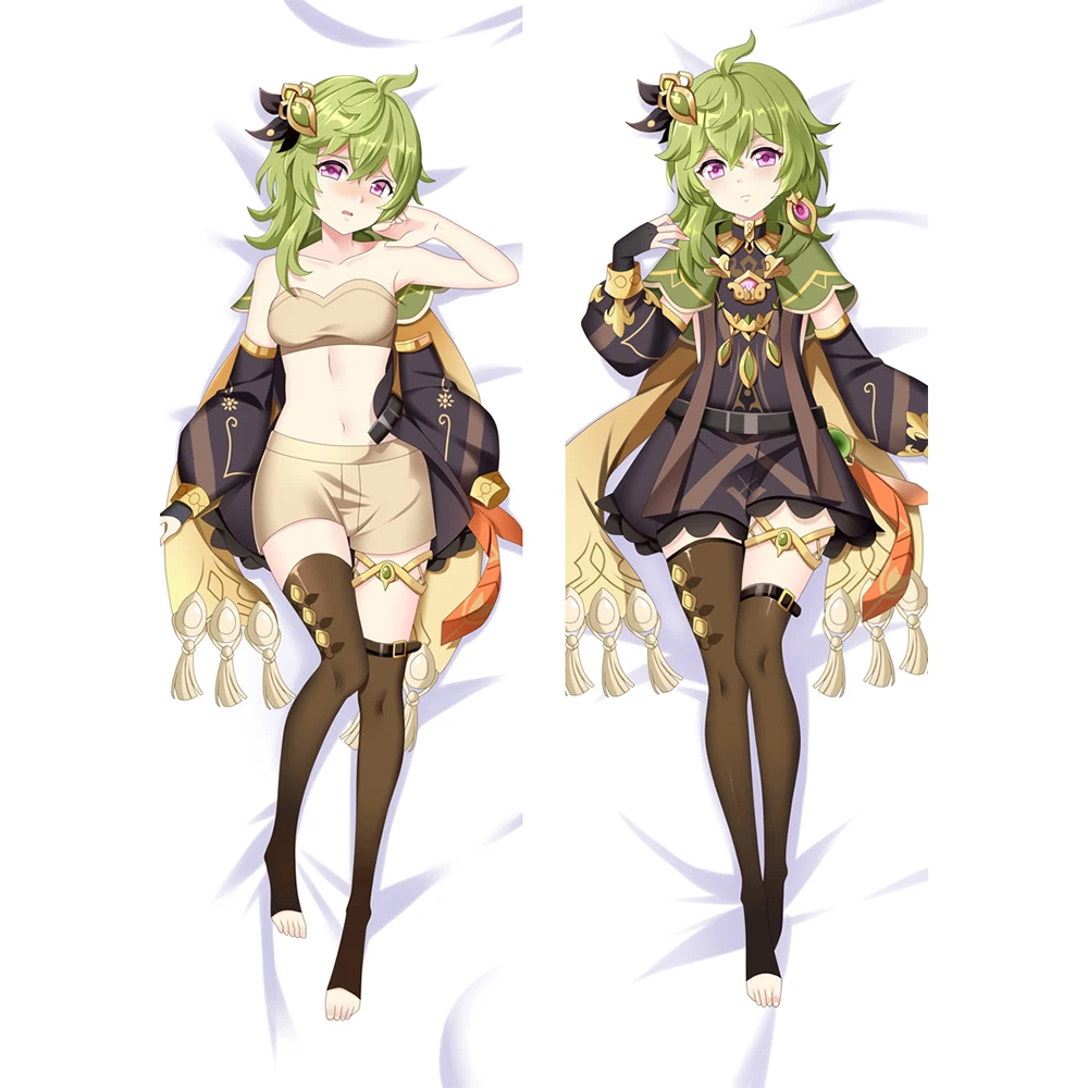 

Collei Dakimakura Anime Body Pillow Case Life-size Double-Sided Print Pillowcase Genshin Impact Cushion Cover Otaku Home Decor
