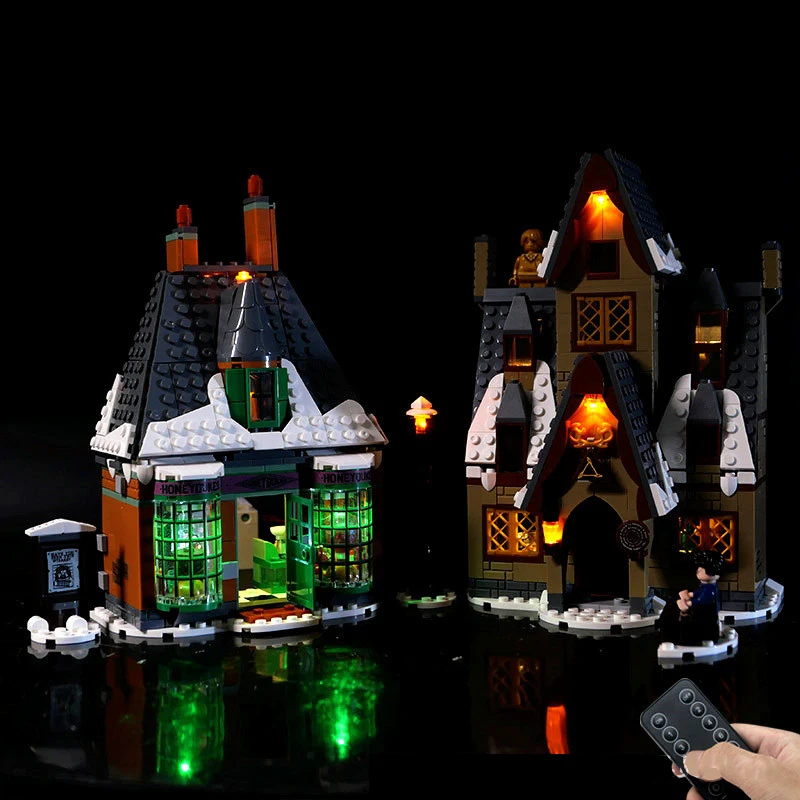 

RC LED Light Kit For LEGO 76388 Hogsmeade Village Visit Building Blocks Brick Toy（Only LED Light，Without Blocks Model)