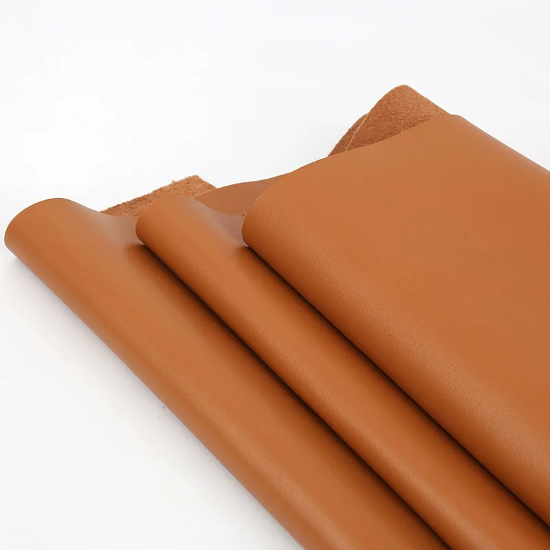 카키색 1mm 암소 피부  가죽 Leathercraft 소파 부드러운 가방 자동차 좌석 수리 헤드 레이어 미세 곡물 쇠가죽 채찍으로 치다 가죽 패브릭