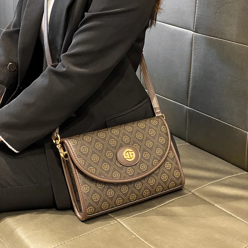 

Сумка-тоут CICU с принтом, элегантная темпераментная Сумочка через плечо, модный аксессуар для поездок