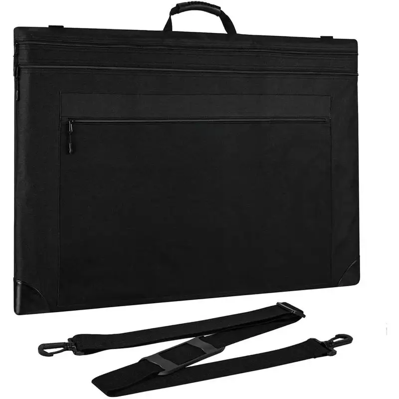 Art Portfolio Tote Art Portfolio Folder Case Tote Large Capacity Lightweight And Waterproof Carrying Case Photo Frames Books