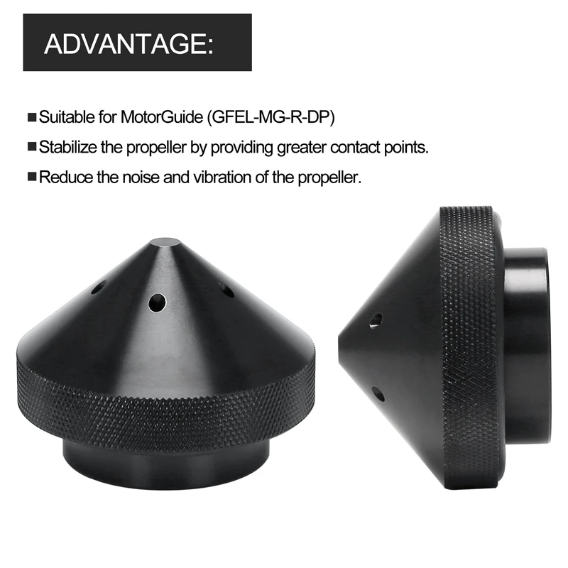 GFEL-MG-R-DP Marine G-Force Eliminator Trolling Motor Prop Nut For Motorguide X3 X5 XI3 XI5