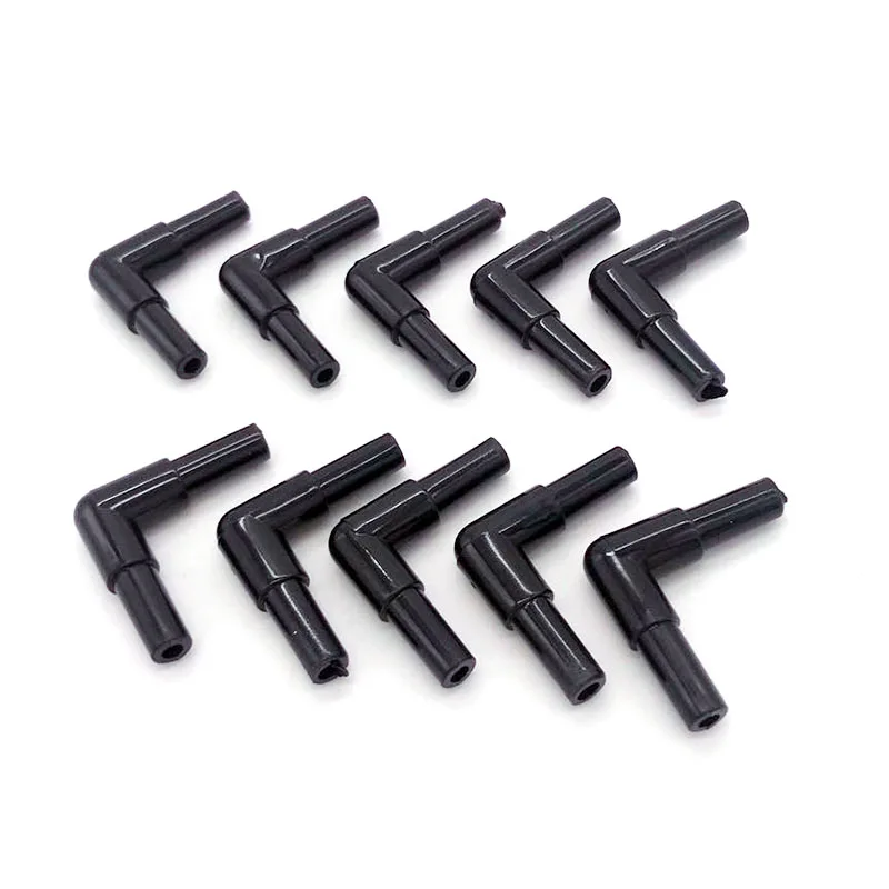 4mm Aquarium Air Tube Connector Elbow Y shape 10pcs/lot Fish Tank Accessories Air Pump Connector Control Valve Pipe Tubes aquarium air pump accessories