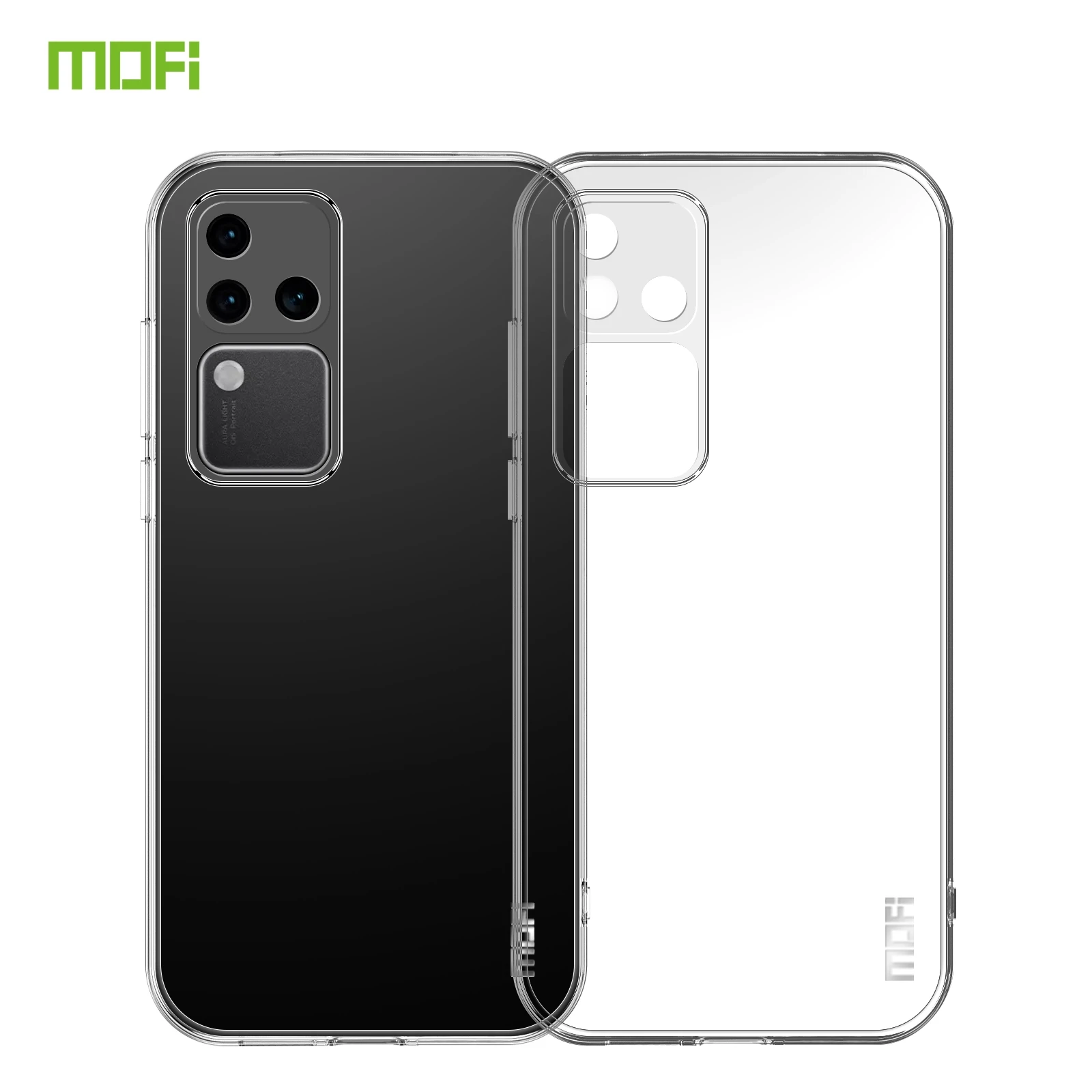 Per Vivo V30 Pro Case Mofi Ultra Sottile Morbido Tpu Cover Posteriore Trasparente Custodie Per Telefono Per Vivo V30 Pro