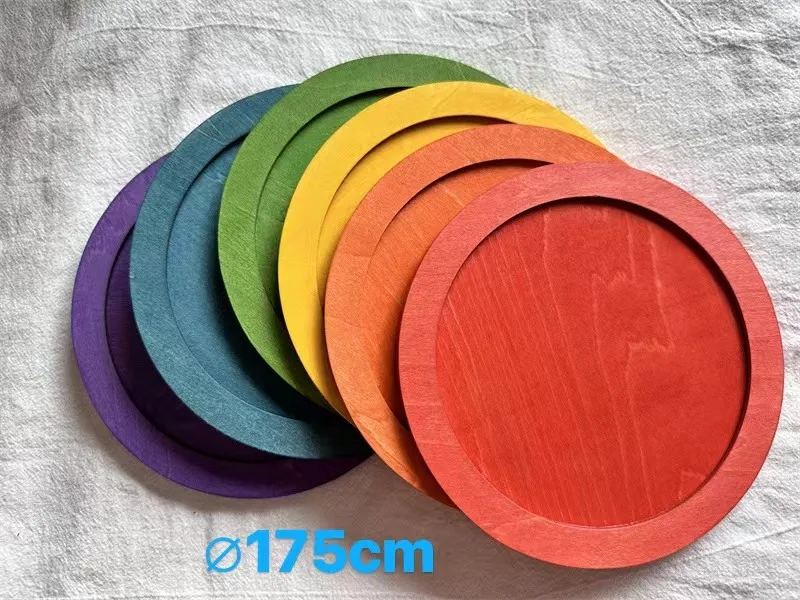 rainbow plates 6