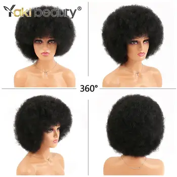 Synthetic Afro Kinky Curly Wig With Bangs Big 70s Soft Afro Wig For Black Women Glueless Cosplay Wig Natural Brown Black Synthetic Afro Kinky Curly Wig With Bangs Big 70s Soft Afro Wig For Black Women Glueless.jpg