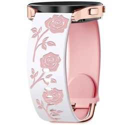Premium 20mm Silicone Smartwatch Wristband Bracelet - 20mm Universal (B)