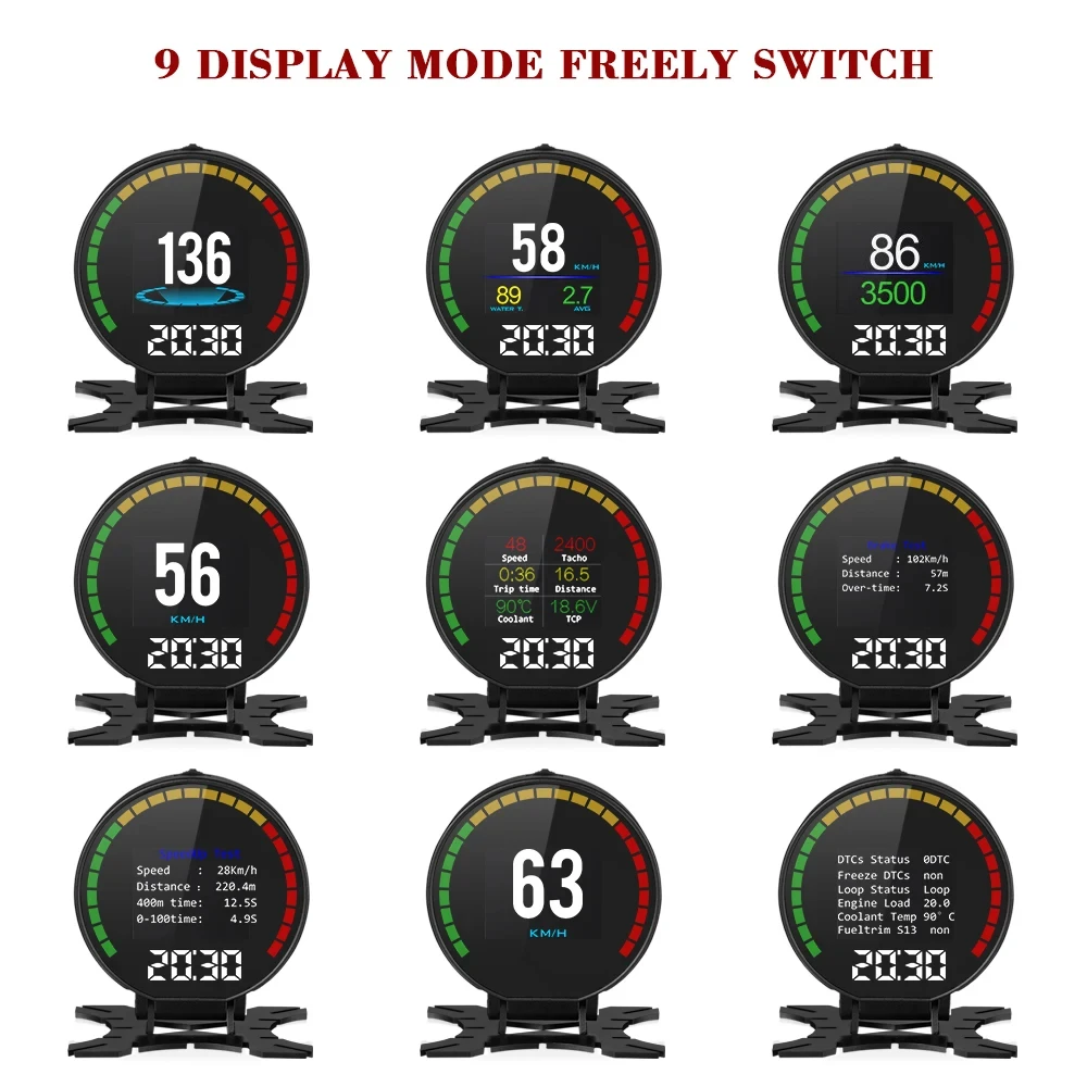  OBD ӵ HUD  ÷,   Һ  ͺ з RPM б, P15