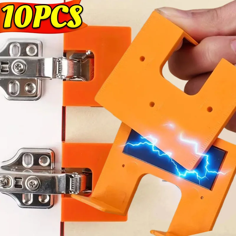 Magnetic Hinge Installation Aid - DIY Cabinet Door Panel Positioning Tool