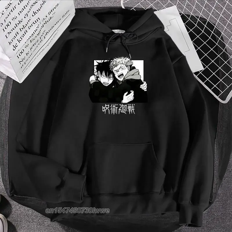 

Jujutsu Kaisen Anime Gojo Satoru Hoodies Female Hoodie Crewneck Loose Clothing Autumn Sweatshirt Women Men's
