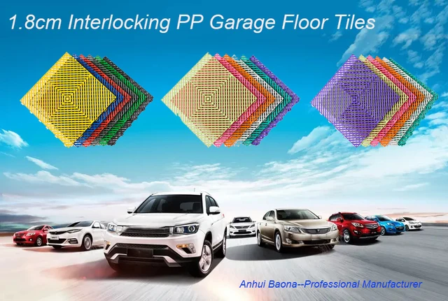 Interlocking Pvc Garage Flooring Tiles Warehouse Dalle Slab Rib Garage  Floor Tiles Pvc Floor Mat - Mat - AliExpress