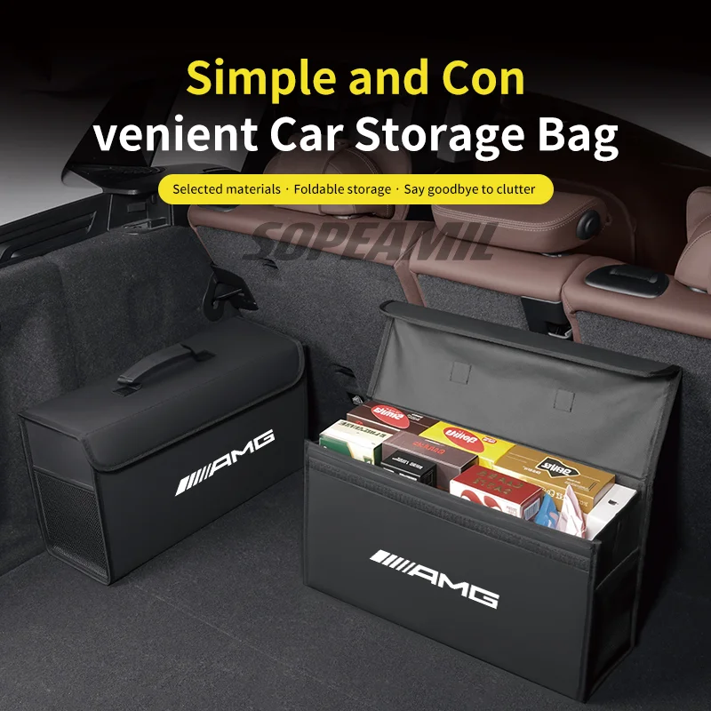 Car Trunk Storage Box for Mercedes-Benz Models 2
