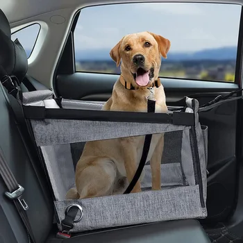 Waterproof Portable Dog Car Seat Carrier - Medium to Large dogs 1