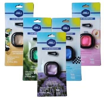 Long-Lasting Car Air Freshener Vent Clip – Essential Oil Scented Odor Eliminator, 0.14oz Alcohol-Free Fragrance for Fresh Car Smell 1