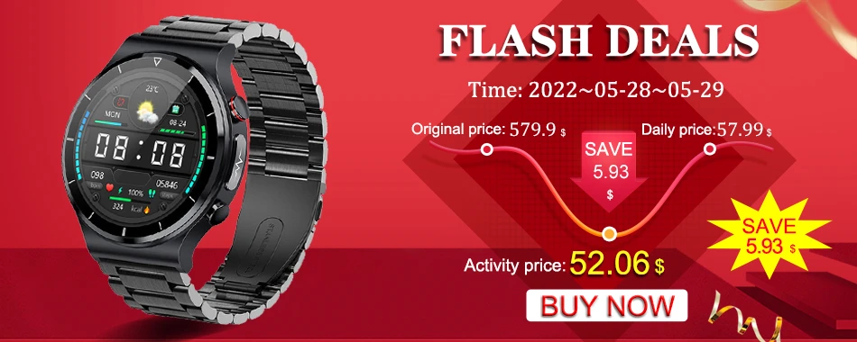 2022 Sports ECG+PPG Smart Watch Men Heart Rate Blood Pressure Watch Health Fitness Tracker IP68 Waterproof Smartwatch For Xiaomi