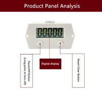 Numérique électronique 5 Affichage Compteur Proximité Industrielle Capteur Magnétique Interrupteur Compteur de Poinçon Induction Automatique Compteur Mètre 6