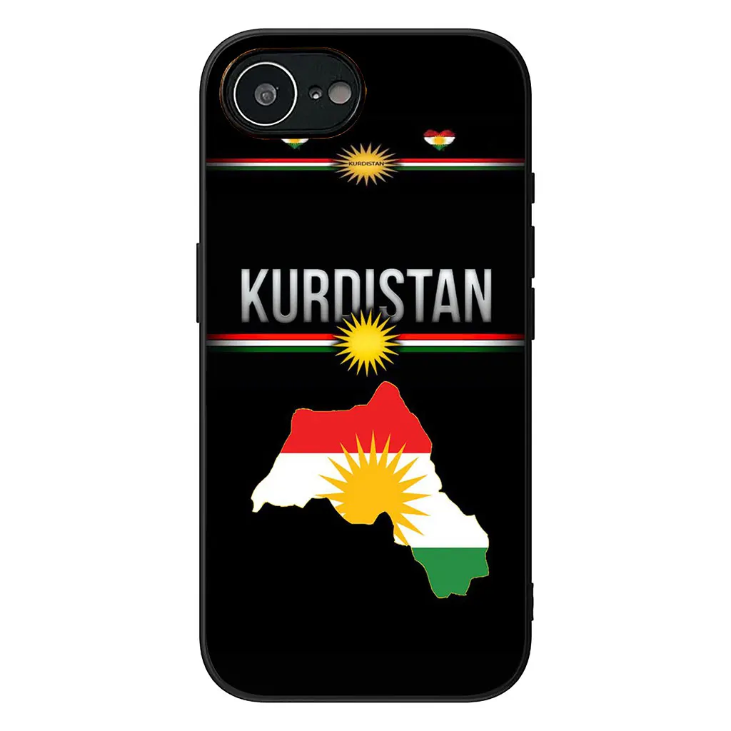 Kurdistan Flag Phone Case Cover