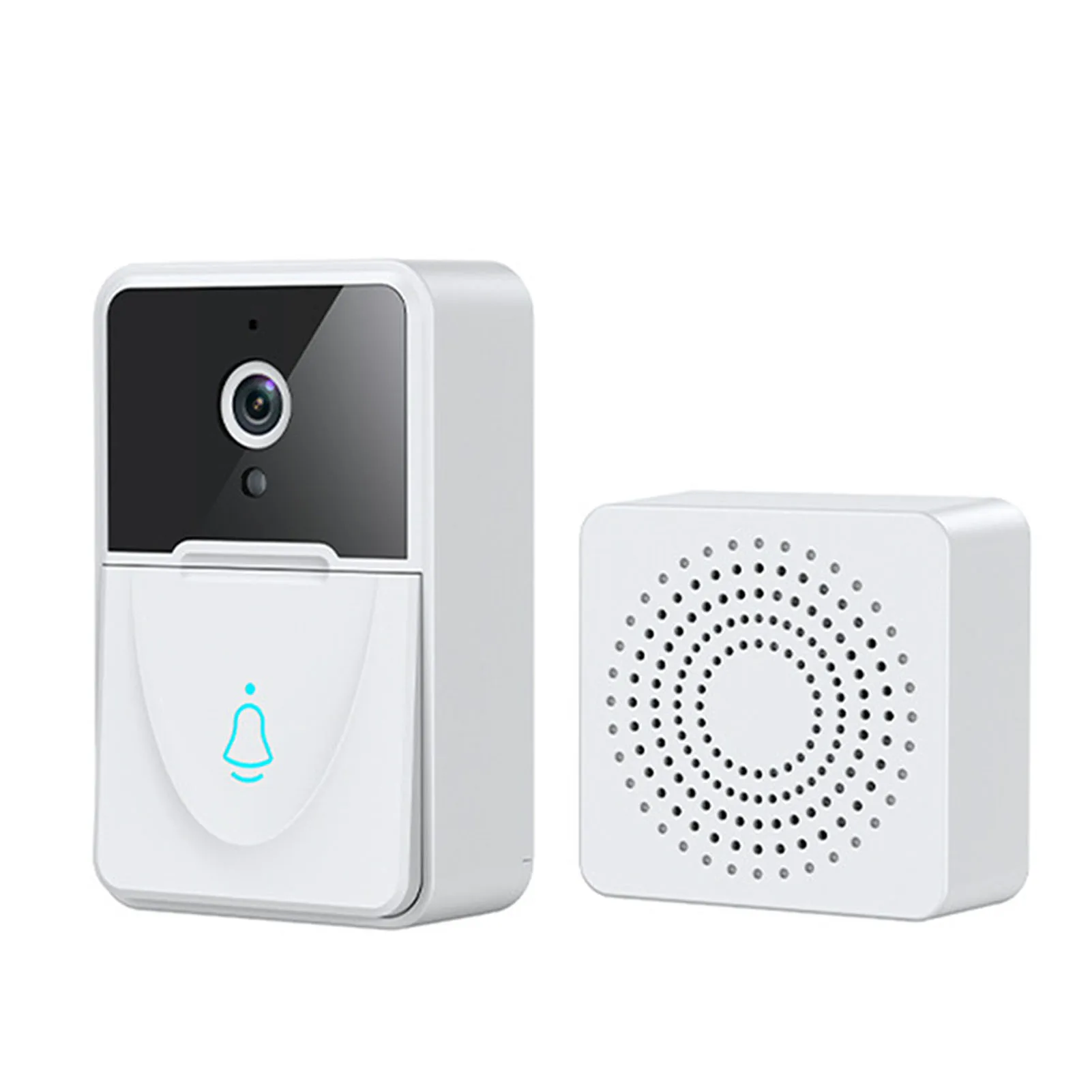 

Smart Video Doorbell Easy and Cordless Installation Remote Capture Intelligent Home Intercom