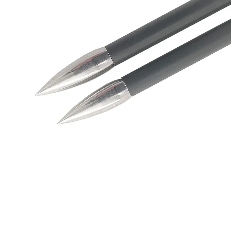 Linkboy-Archery Insert Broadhead Arrow, Target Point Tips, ID4.2mm Arrows Shaft, Hunting Head, 80g, 100g, 120g, 12Pcs