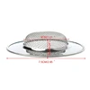 Mesh Kitchen Stainless Steel Sink Strainer Disposer Plug Drain Stopper Filter G5AB 6