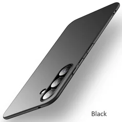 Ultra Slim Frosted Shockproof Case Cover - Hard Plastic, Enhanced Protection for Galaxy A54 5G (Black)