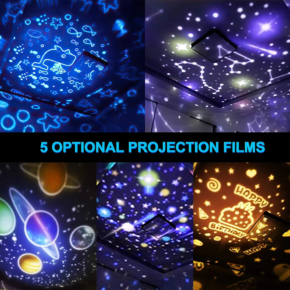 

2023NEW Star Projector LED Night Light Planetarium Bedroom Desk Lamp Projectionr Galaxy Starry Sky Projector Birthday Gifts