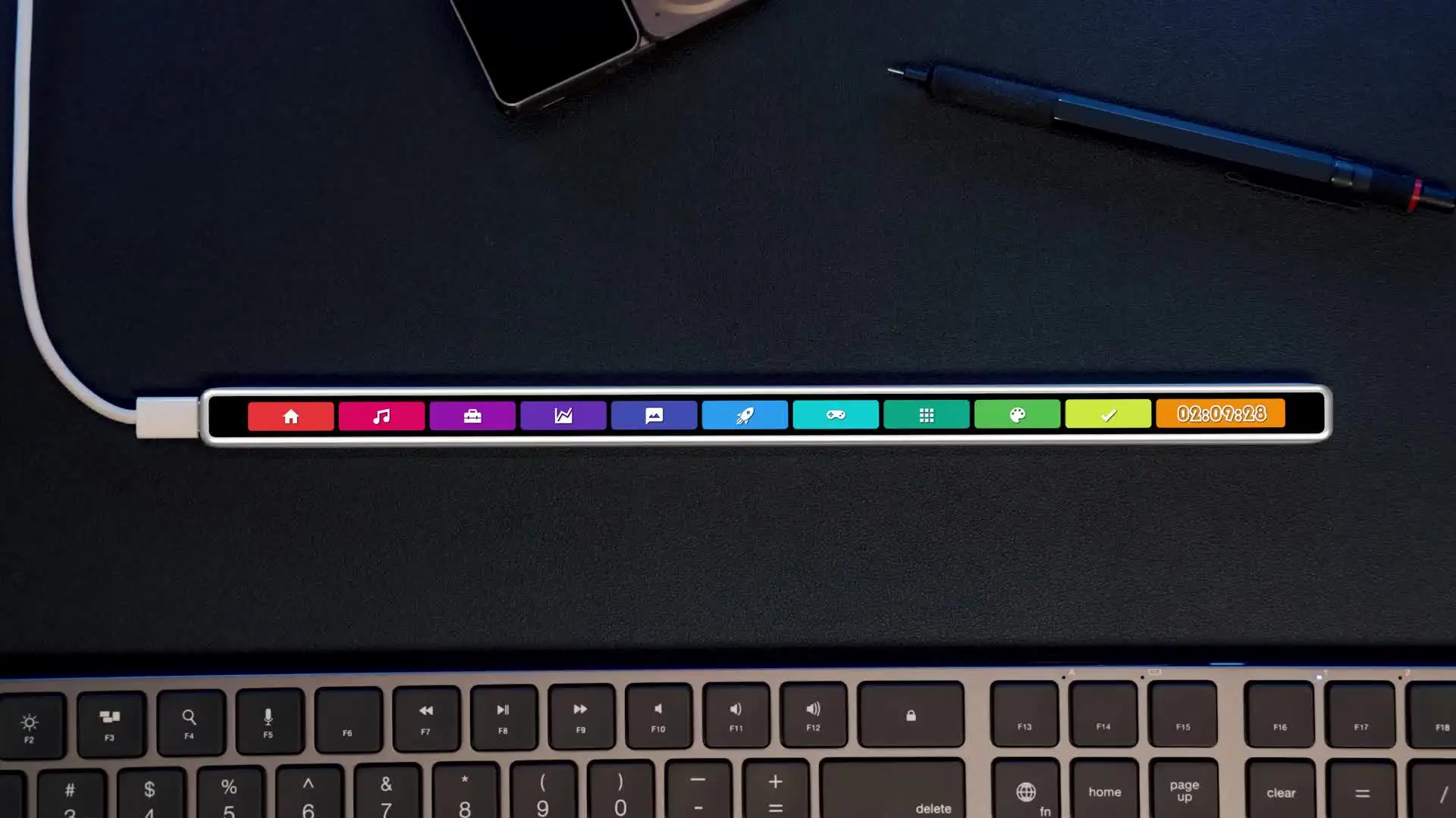 Enilinx Flexbar Touch Bar for Adobe, Gaming, Productivity
