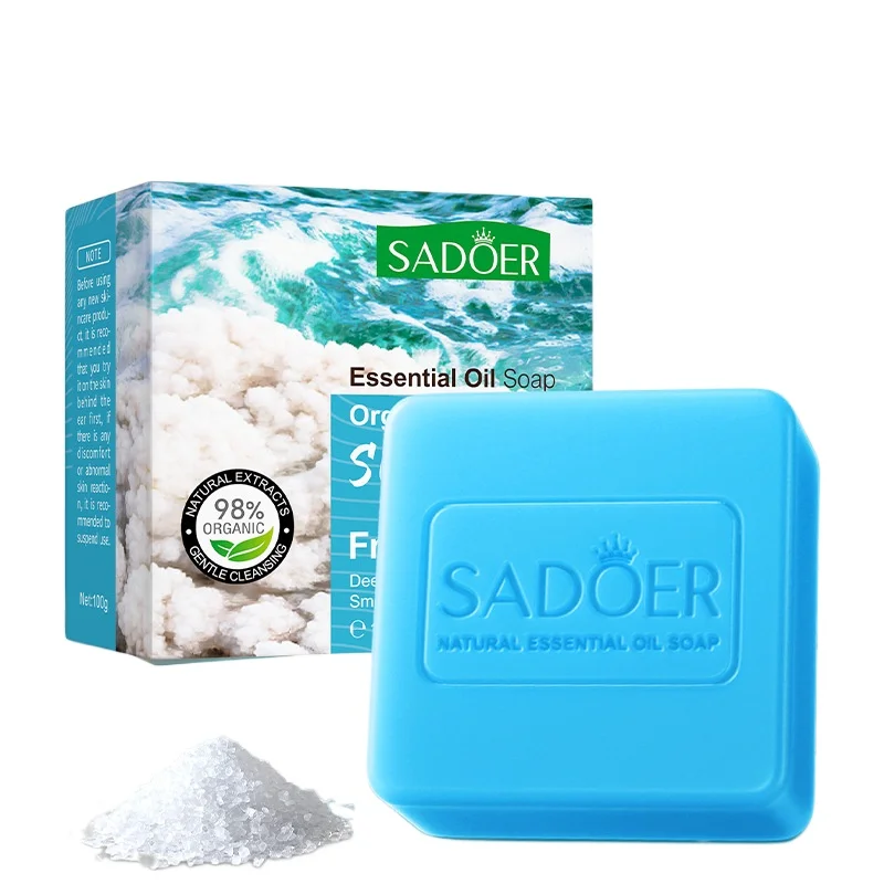 1Pcs Sea salt soap