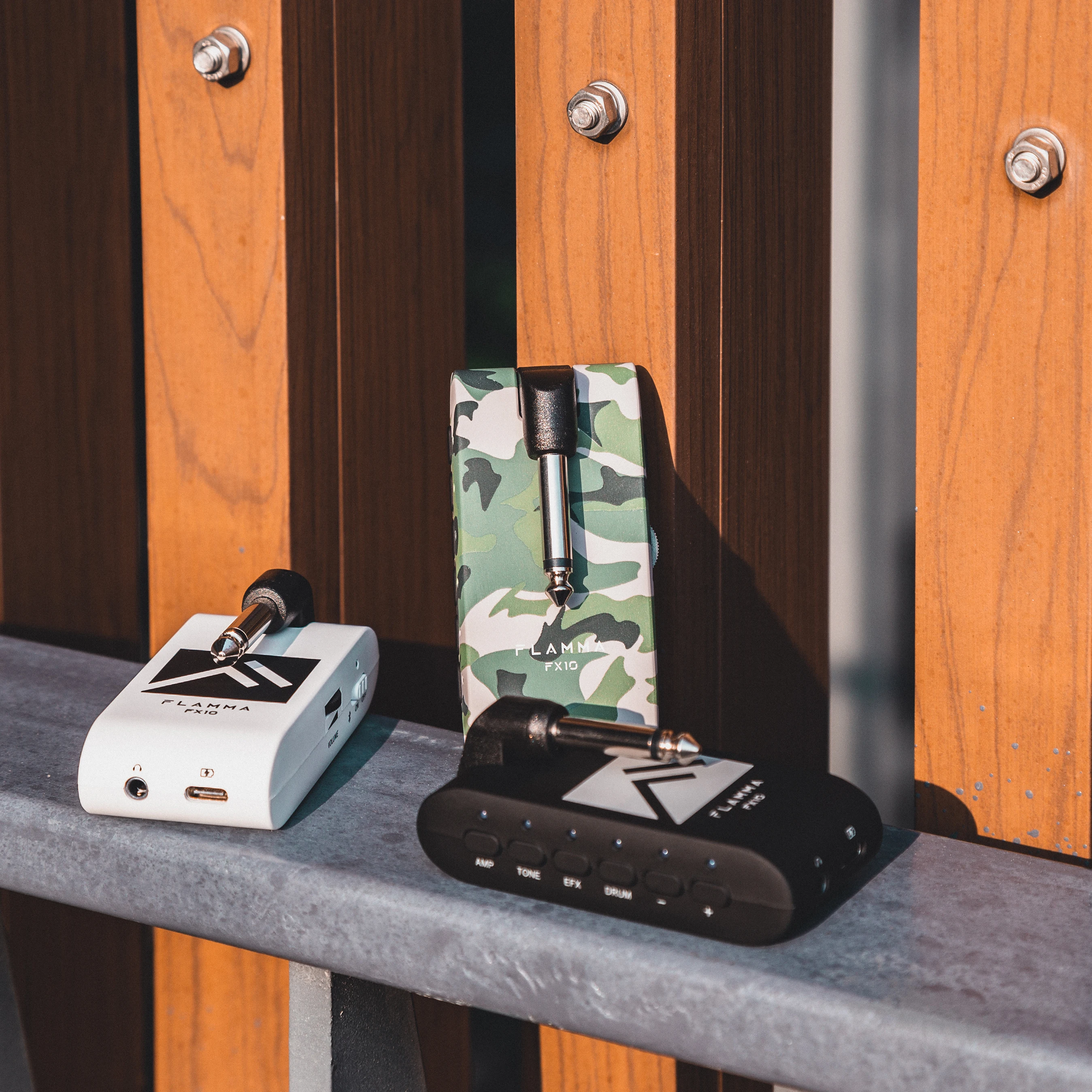 FLAMMA・NUX プリアンプ＆キャビシュミ　セット売り FLAMMA FX10 Guitar Headphone Amplifier Headphone Amp