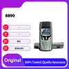 Original Unlocked 8890 Single Sim GSM 900/1800 2G  Mobile Phone Russian Arabic  Keyboard Made in Finland