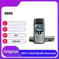 Original Unlocked 8890 Single Sim GSM 900/1800 2G  Mobile Phone Russian Arabic  Keyboard Made in Finland