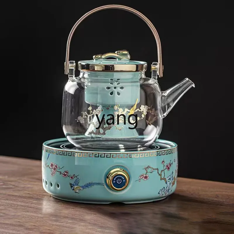 CX enclosed stove to make tea, electric ceramic stove, cooker, glass kettle, tea set 2