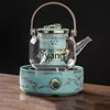 CX enclosed stove to make tea, electric ceramic stove, cooker, glass kettle, tea set 2